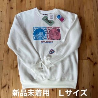 シマムラ(しまむら)の新品 SPY×FAMILY Lサイズ トレーナー アーニャ＆ダミアン タグ付き(Tシャツ/カットソー(七分/長袖))