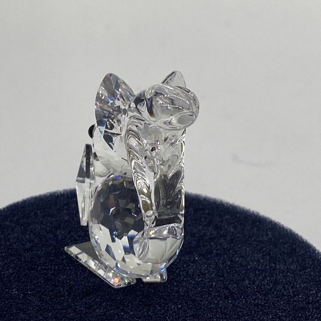 SWAROVSKI - 箱入り SWAROVSKI スワロフスキー リス 置物 クリスタル