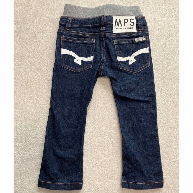 MPS(エムピーエス)のMPS デニムパンツ　90cm キッズ/ベビー/マタニティのキッズ服男の子用(90cm~)(パンツ/スパッツ)の商品写真