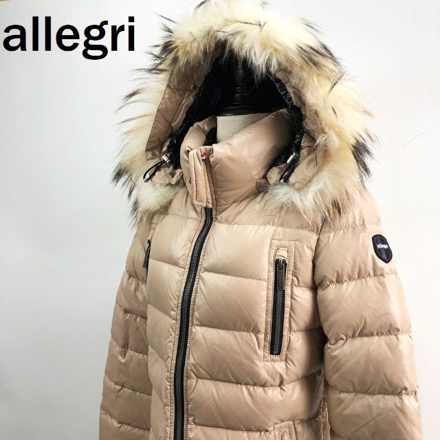 allegri - 購入者ありアレグリ ダウンジャケット フード付き サイズ38 レディース