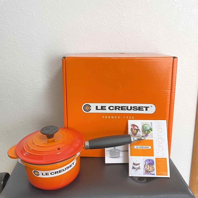 LE CREUSET(ルクルーゼ)のLE CREUSET☆未使用訳あり☆ソースパン(16cm) インテリア/住まい/日用品のキッチン/食器(鍋/フライパン)の商品写真