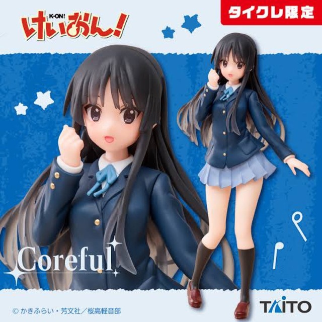 【タイクレ限定】けいおん！Corefulフィギュア　秋山澪