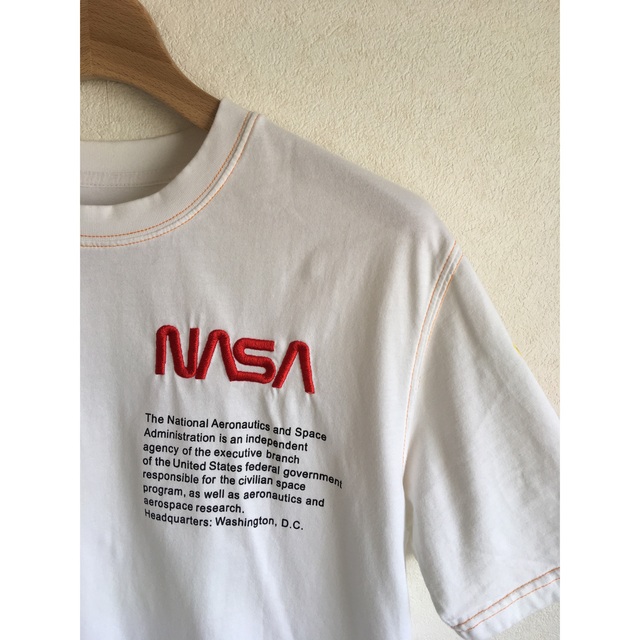 ヘロンプレストン NASA オーバーサイズTシャツ カットソー 半袖 ロゴ S