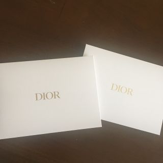 ディオール(Dior)のディオール　メッセージカード　DIOR ラッピング　封筒　カード(ラッピング/包装)