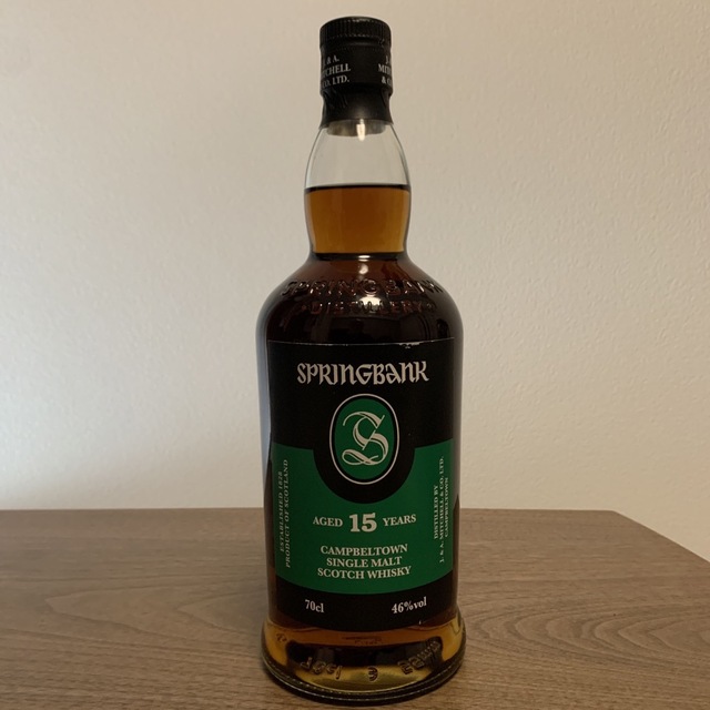 750㎖度数古酒未開封　SPRINGBANK スプリングバンク　キャンベルタウン　15年