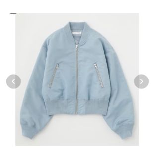 マウジー(moussy)の新品　　moussy  ブルーブルゾン　　　イデアルーチェ好きな方(ブルゾン)