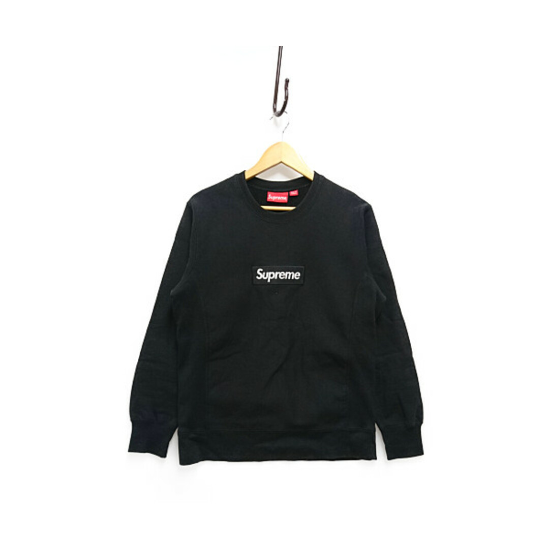 2022FW Supreme Box Logo Crewneck Black L