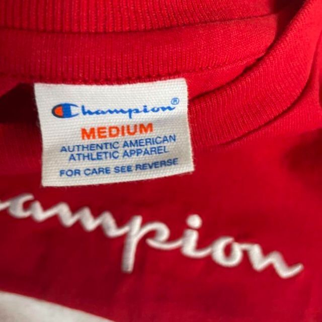 champion チャンピオン リブあり ロンT マルチカラー - Tシャツ