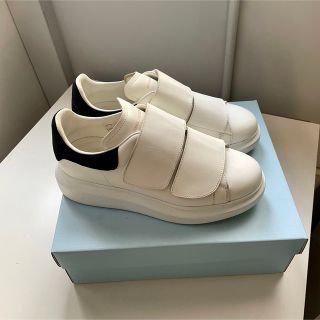 Alexander McQUEEN ベルクロオーバーソールスニーカー