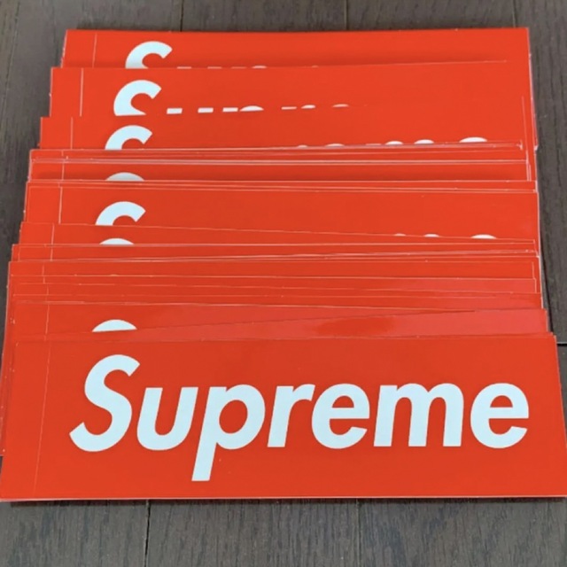 Supreme Box logo Sticker 50枚 セット ステッカー 赤