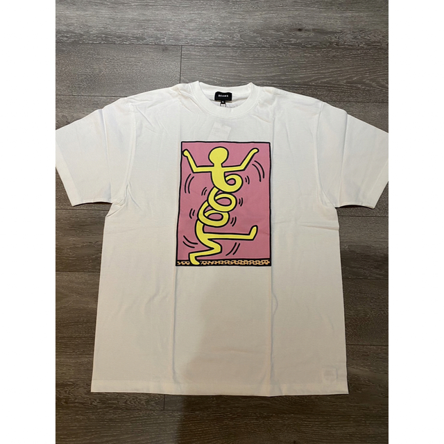 BEAMS(ビームス)のビームスコラボキースヘリング　イラストカットソーsizeXL メンズのトップス(Tシャツ/カットソー(半袖/袖なし))の商品写真