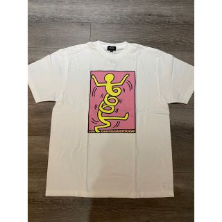 ビームス(BEAMS)のビームスコラボキースヘリング　イラストカットソーsizeXL(Tシャツ/カットソー(半袖/袖なし))