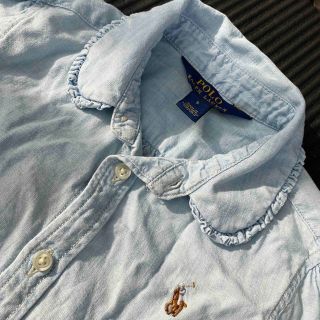 ポロラルフローレン(POLO RALPH LAUREN)のラルフローレン★デニムシャツ120cm(ブラウス)