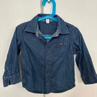 ベビーギャップ(babyGAP)のBabygap ギャップベビー　デニムシャツ(ブラウス)