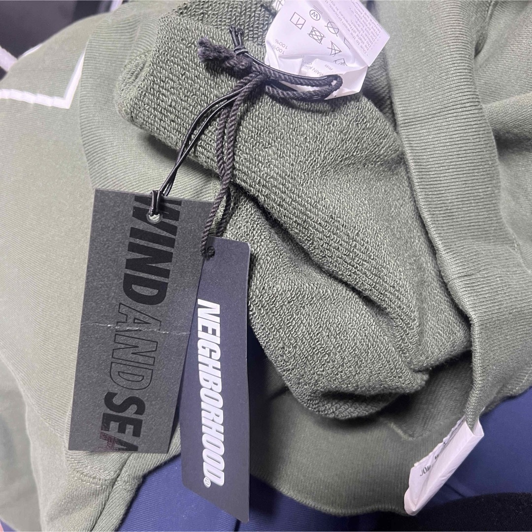 NH X WIND AND SEA . SWEATSHIRT LS