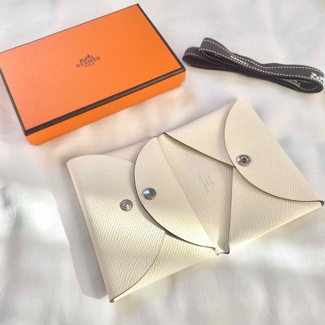 HERMES エルメス ガルヴィデュオ カードケース 財布 ナタ-