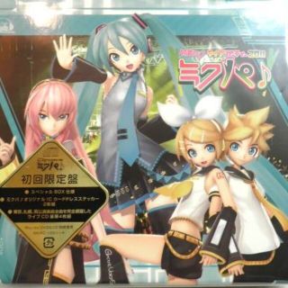 ミクパ初音ミク ライブパーティ2011 CD4枚180分 初回限定特典付(ボーカロイド)