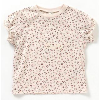 アプレレクール(apres les cours)の【新品】アプレレクール お花＆さくらんぼプリントTシャツ(Tシャツ/カットソー)