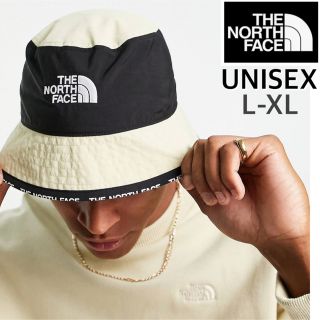 ザノースフェイス(THE NORTH FACE)の【海外限定】TNF バケットハット 帽子　ユニセックス　大きめサイズ　ベージュ(ハット)