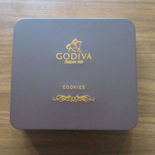 ゴディバ(GODIVA)のGODIVAゴディバ♡クッキー缶♡小物入れ(小物入れ)