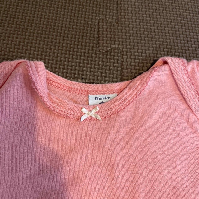 PETIT BATEAU(プチバトー)のプチバトー　半袖ロンパース キッズ/ベビー/マタニティのベビー服(~85cm)(ロンパース)の商品写真