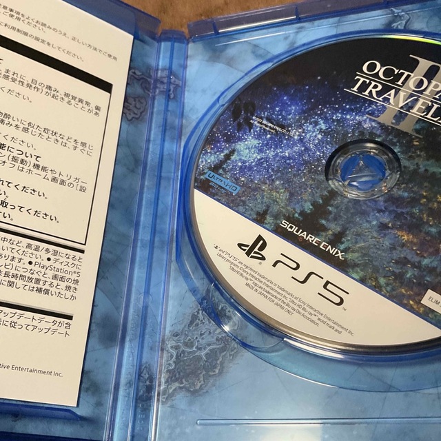 SQUARE ENIX(スクウェアエニックス)のオクトパストラベラーII PS5 エンタメ/ホビーのゲームソフト/ゲーム機本体(家庭用ゲームソフト)の商品写真