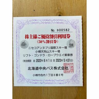 ニセコアンヌプリ8時間券半額割引券(スキー場)