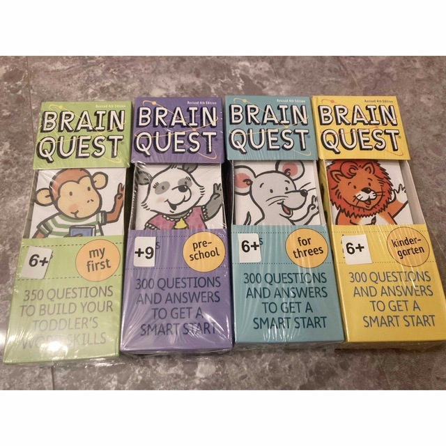 新品　Brain Quest  ブレインクエストカード　マイヤペン対応　絵本