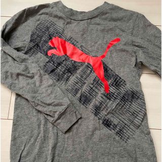 プーマ(PUMA)のプーマ　ロンT グレー　130cm(Tシャツ/カットソー)