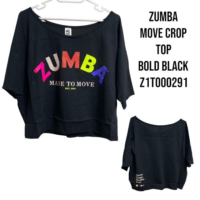 ZUMBA ズンバ XS Z1T000291 ムーブクロップトップ | フリマアプリ ラクマ