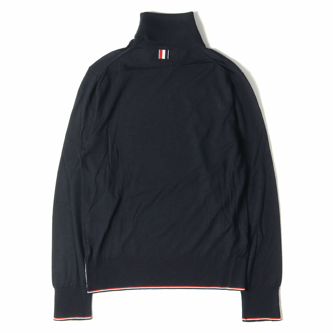 THOM BROWNE - THOM BROWNE トムブラウン ニット トリコロール リブ