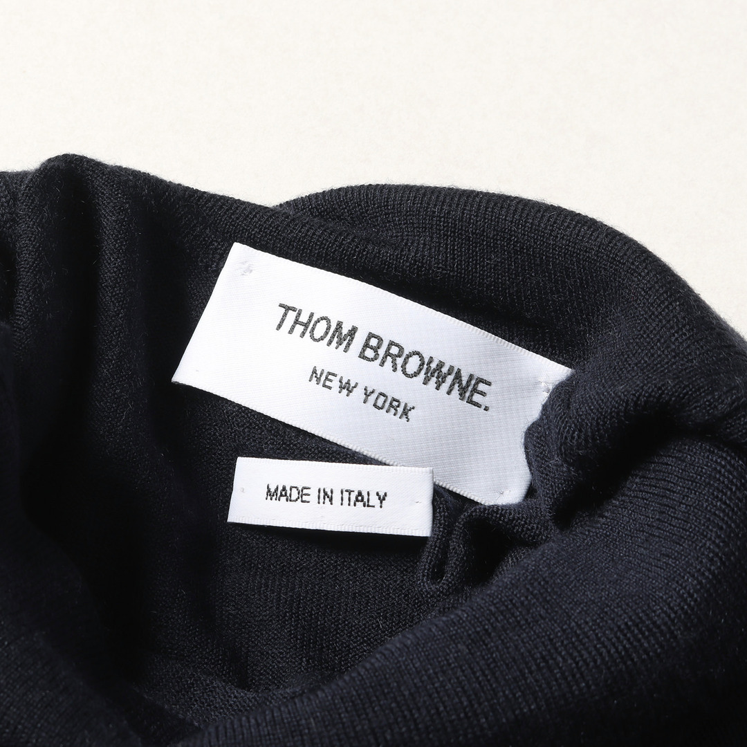 THOM BROWNE - THOM BROWNE トムブラウン ニット トリコロール リブ