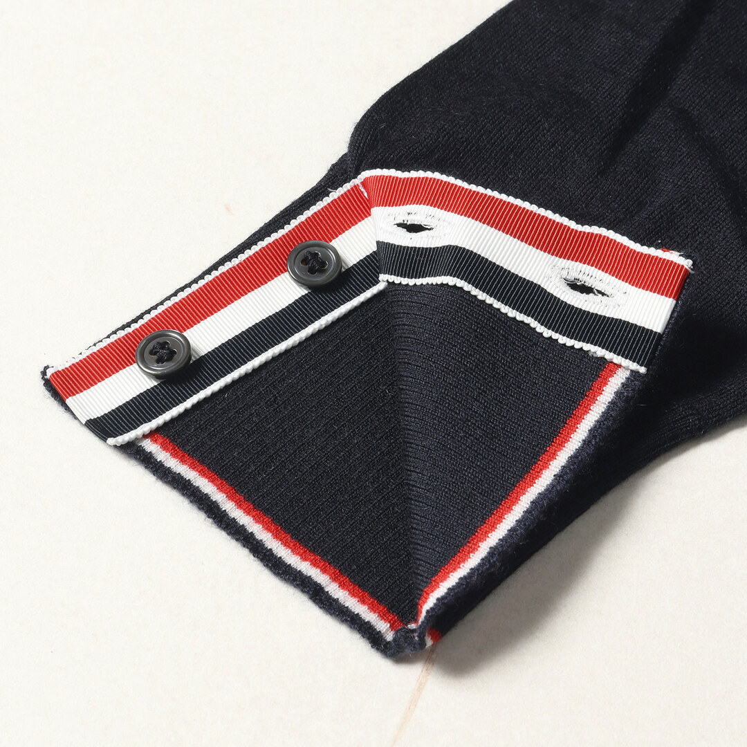 THOM BROWNE - THOM BROWNE トムブラウン ニット トリコロール リブ