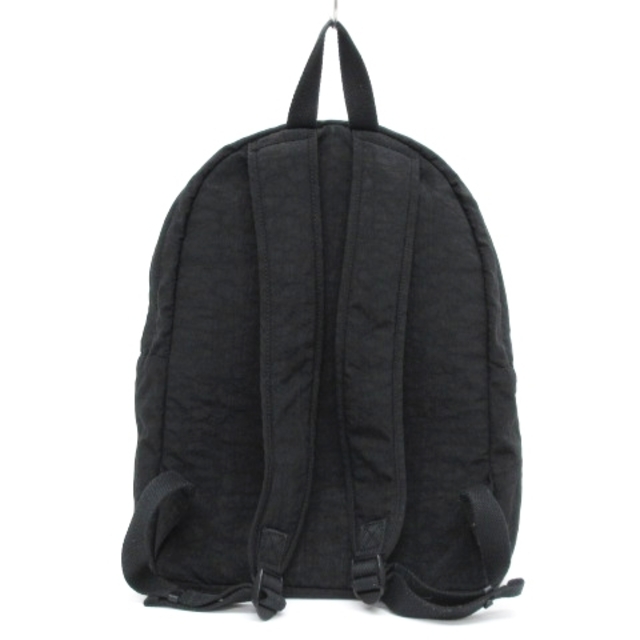 kipling(キプリング)のキプリング リュックサック デイパック モンキーチャーム 付き 黒 ブラック レディースのバッグ(リュック/バックパック)の商品写真