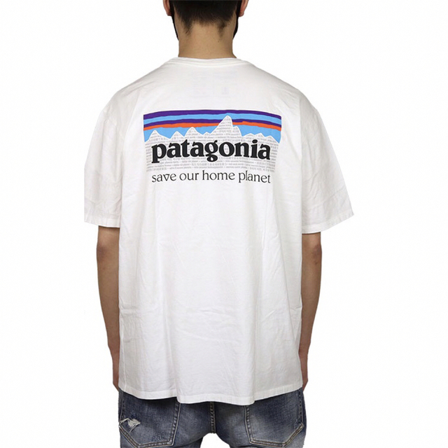 patagonia Tシャツ P-6 MISSION ホワイト XXL