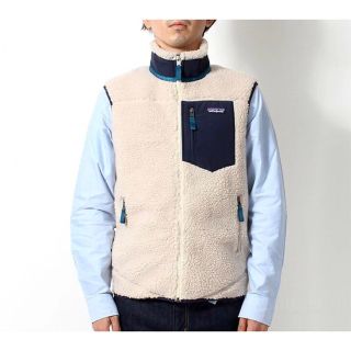 パタゴニア(patagonia)のpatagonia ベスト　レトロX フリース Classic ナチュラル L(ベスト)