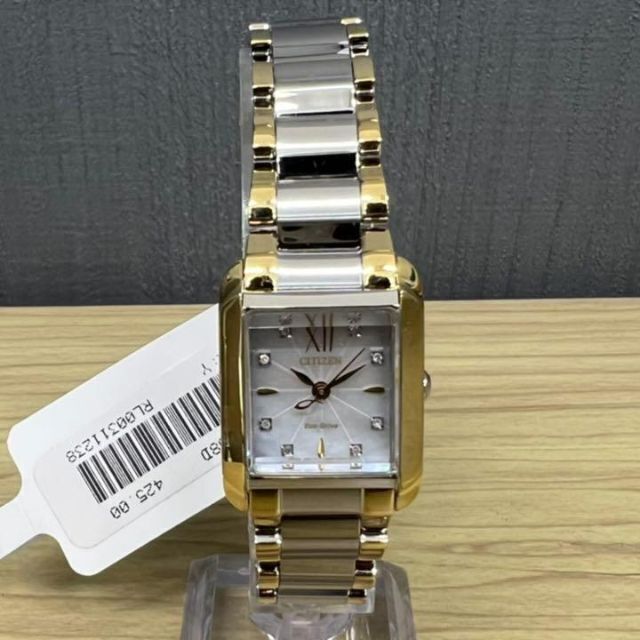 CITIZEN - 新品 日本未入荷 シチズン 8石ダイヤ エコドライブ