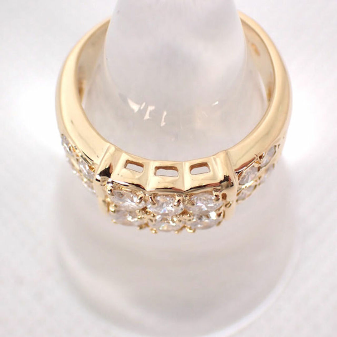 【中古】K18 ダイヤ/1.04ct リング 11号[g13-78］ レディースのアクセサリー(リング(指輪))の商品写真