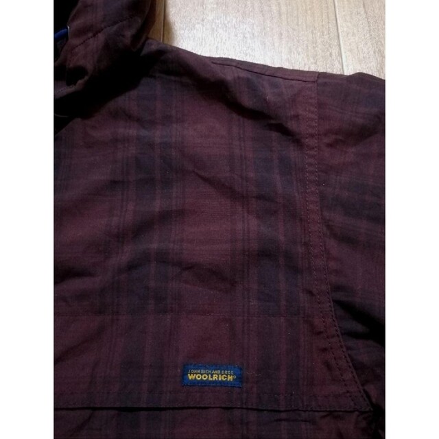 WOOLRICH(ウールリッチ)のWOOLRICH ウールリッチ チェック柄マウンテンパーカー ナイロンジャケット メンズのジャケット/アウター(マウンテンパーカー)の商品写真