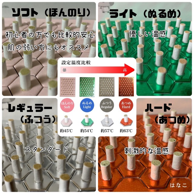 長生灸50壮（ライト） ＋お灸説明書・つぼ参考図付 コスメ/美容のリラクゼーション(その他)の商品写真