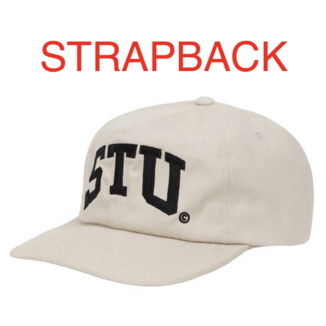 Stussy Stu Arch Strapback Cap ステューシーキャップ | フリマアプリ ラクマ