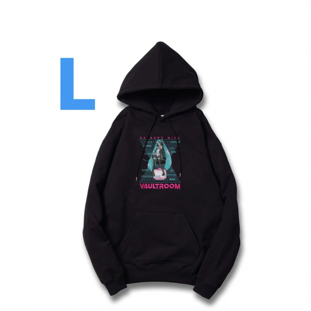 vaultroom 初音ミク HOODIE / BLK tic-guinee.net