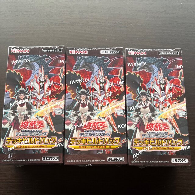 遊戯王　ミスティックファイターズ　3box