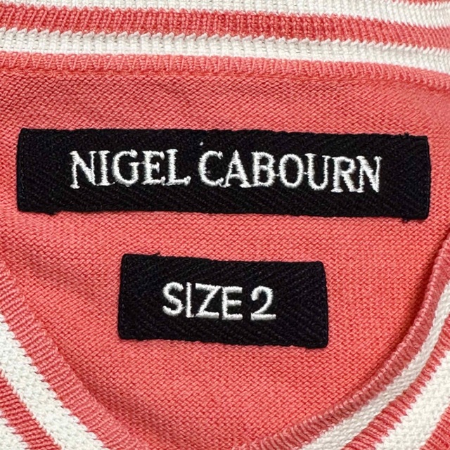 Nigel Cabourn(ナイジェルケーボン)の希少！90s アングローバル期 ナイジェルケーボン ニット トップス クリケット メンズのトップス(ニット/セーター)の商品写真