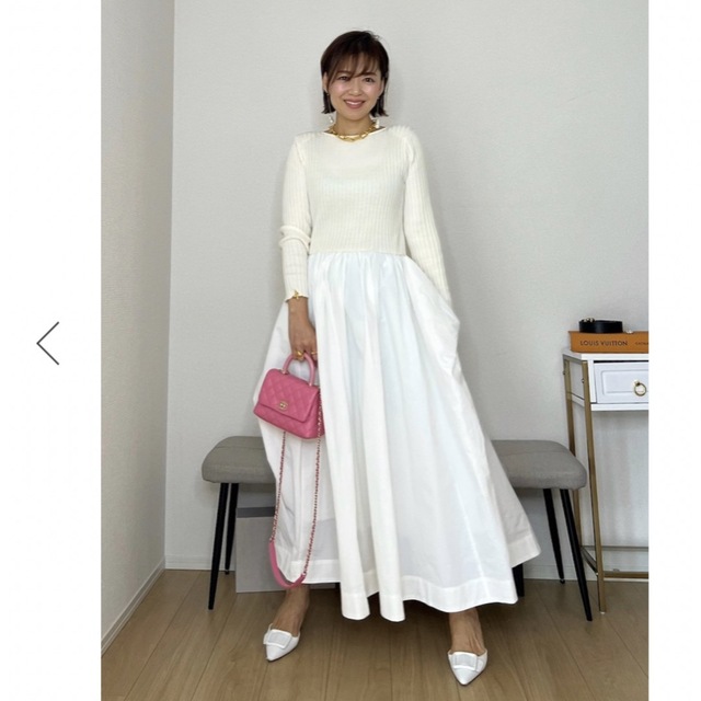 イデアルーチェドッキングワンピース新品 - ロングワンピース/マキシ