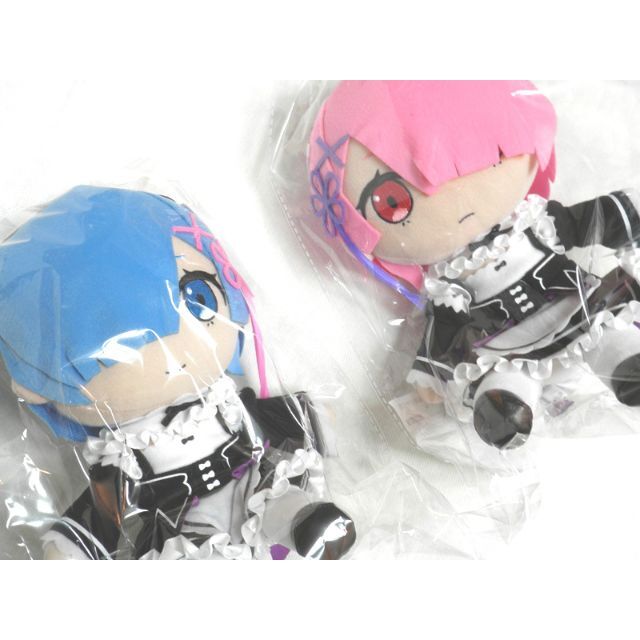 Gift Re:ゼロから始める異世界生活 ぬいぐるみ レム+ラム 全2種 Gift Re:ゼロから始める異世界生活 ぬいぐるみ レム+ラム 全2種