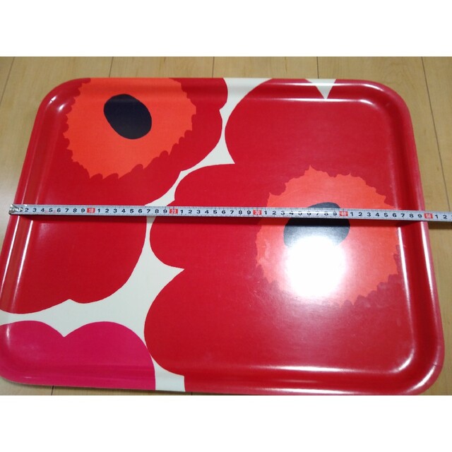 marimekko(マリメッコ)のマリメッコ　トレイ　39.7cm×50cm　ウニッコ インテリア/住まい/日用品のキッチン/食器(食器)の商品写真