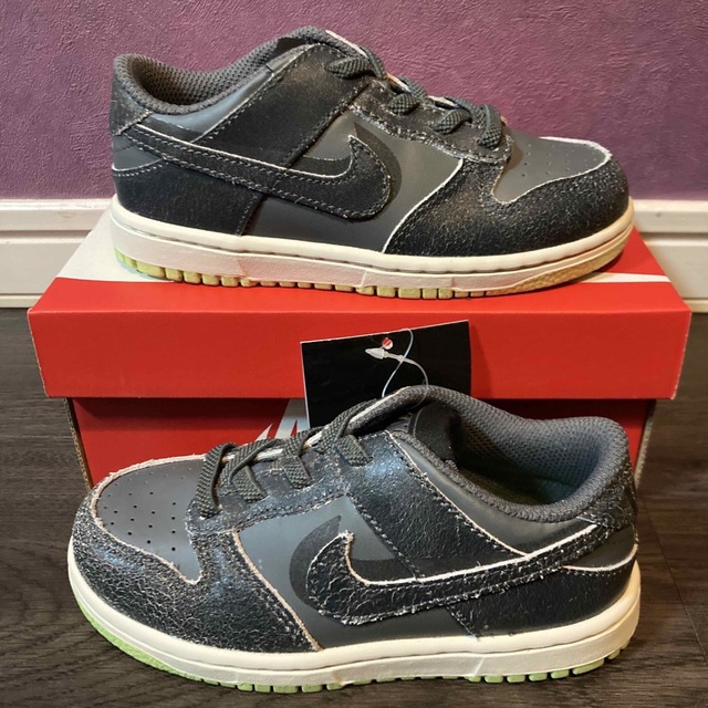 NIKE(ナイキ)のNIKE DUNK LOW SE TD ハロウィン 16cm キッズ/ベビー/マタニティのキッズ靴/シューズ(15cm~)(スニーカー)の商品写真