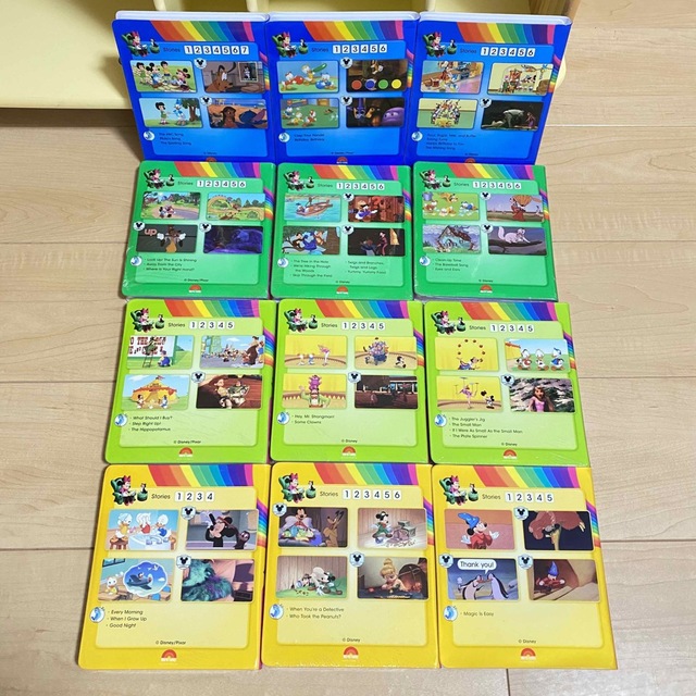 未開封多 最新版 DWE ストレートプレイ ブルーレイ ディズニー英語