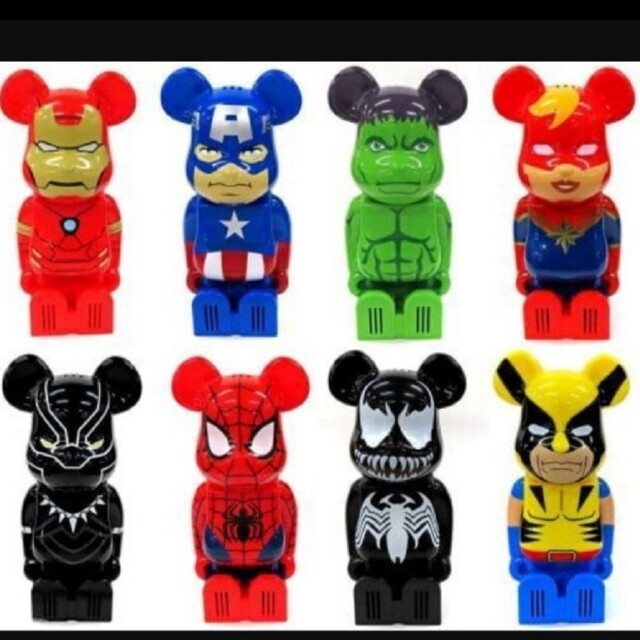 cleverin BE@RBRICK 1box 8体セットクレベリン